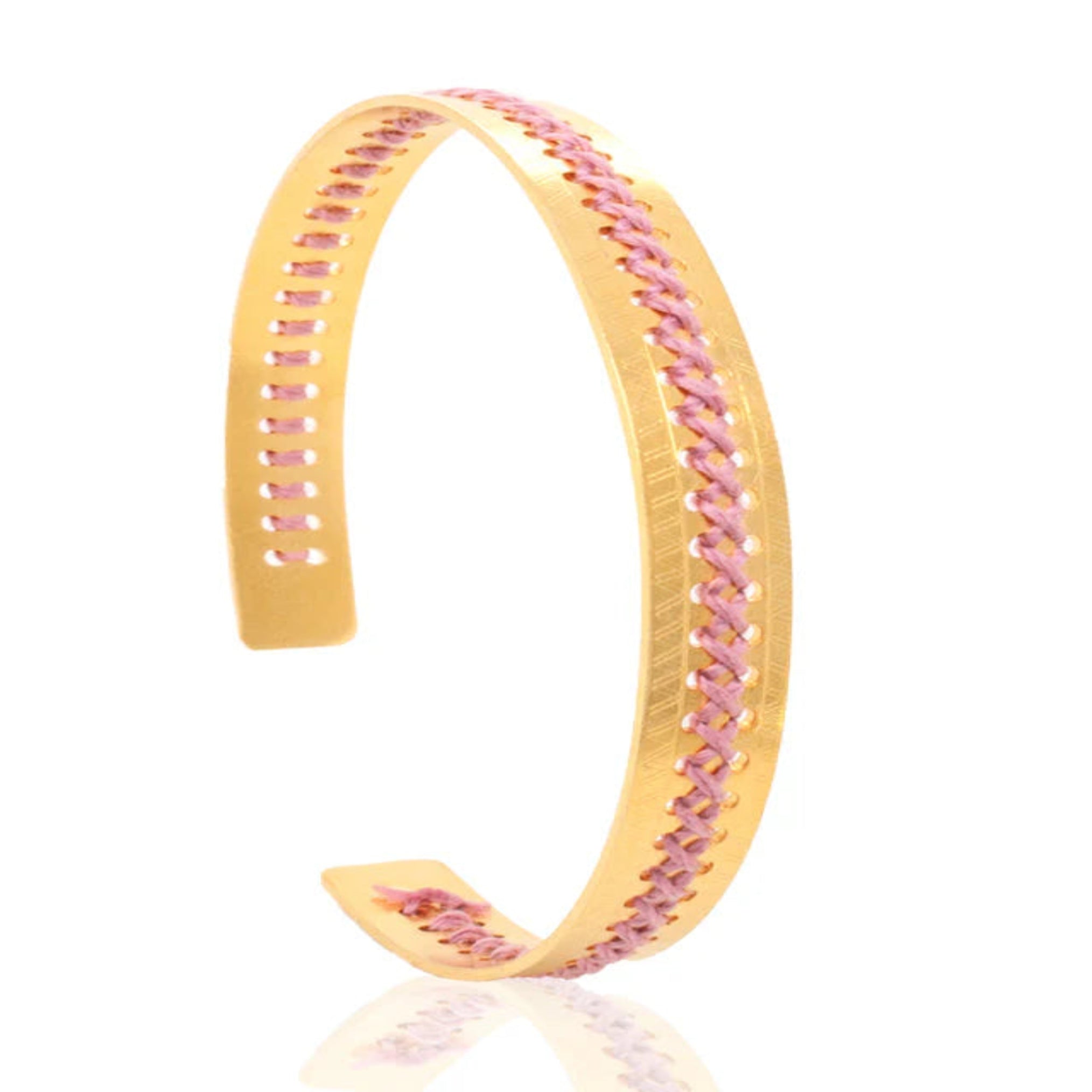 STAVROVELONIA BRACELET GOLD DUSTY CORAL