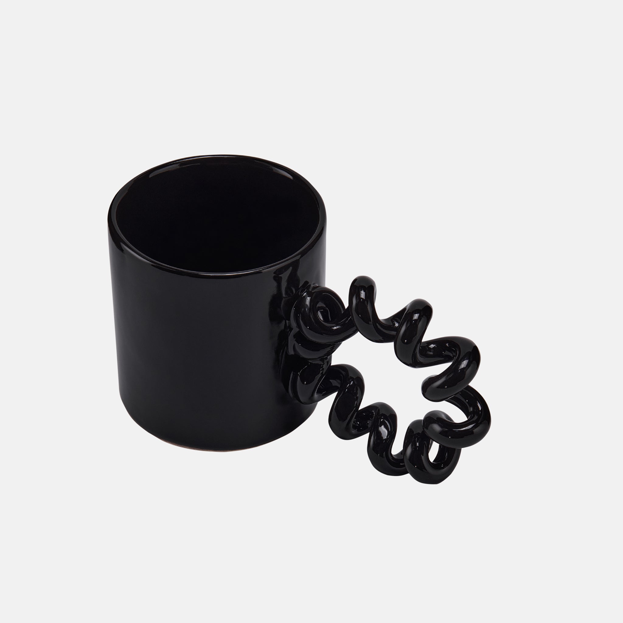 Curly Mug - Black