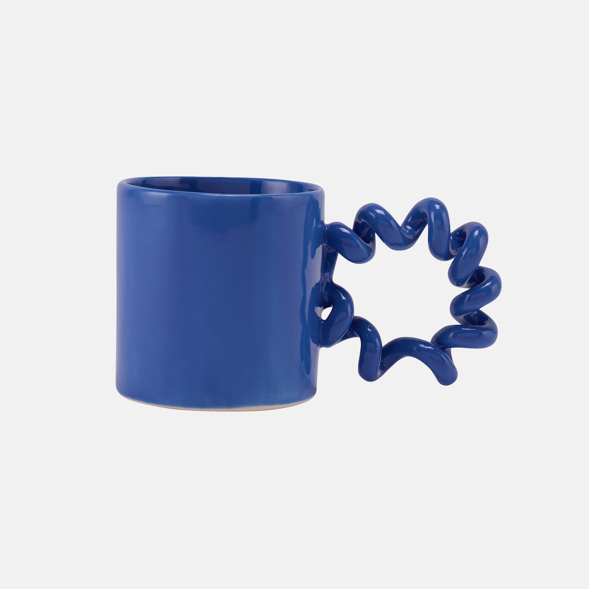 Curly Mug - Blue