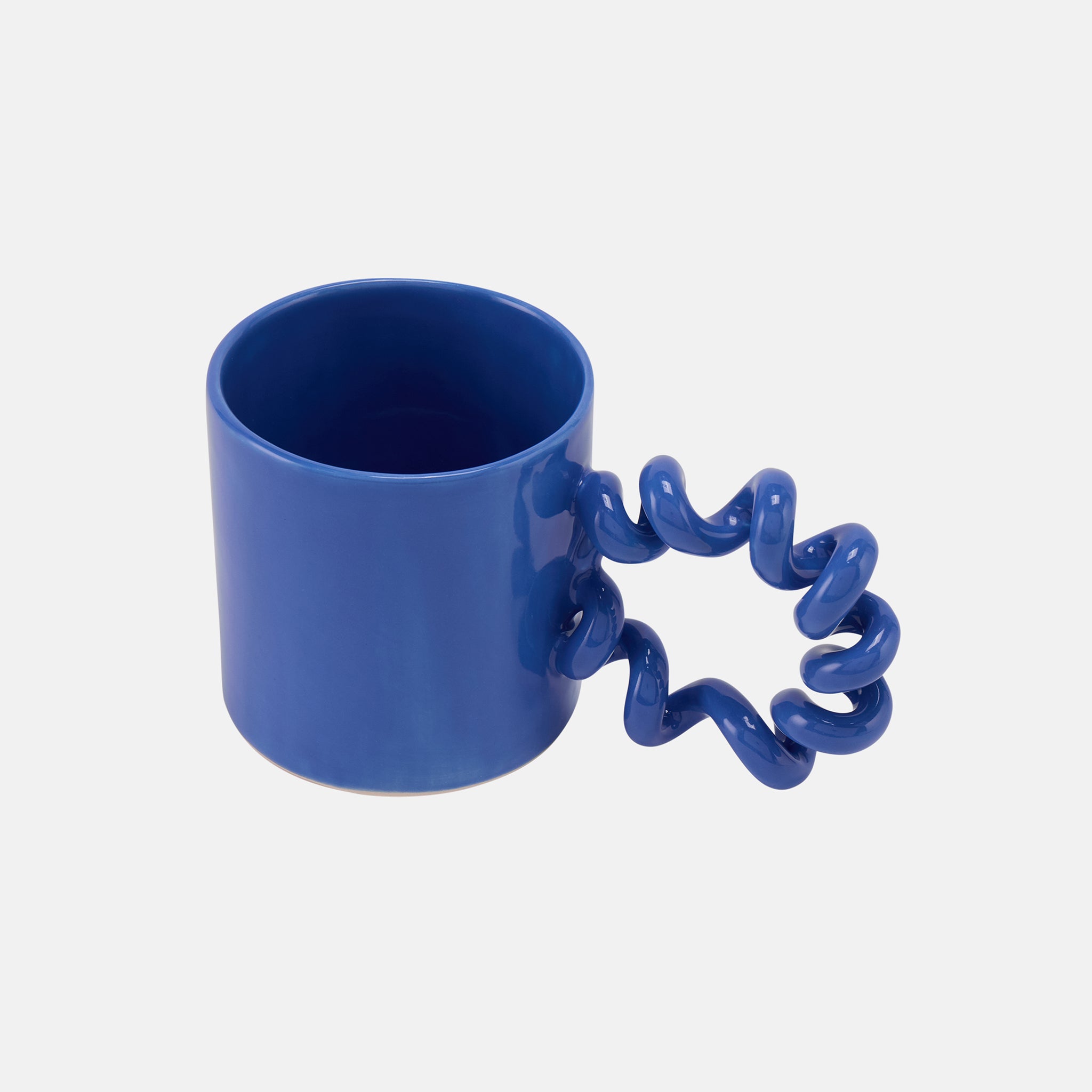 Curly Mug - Blue