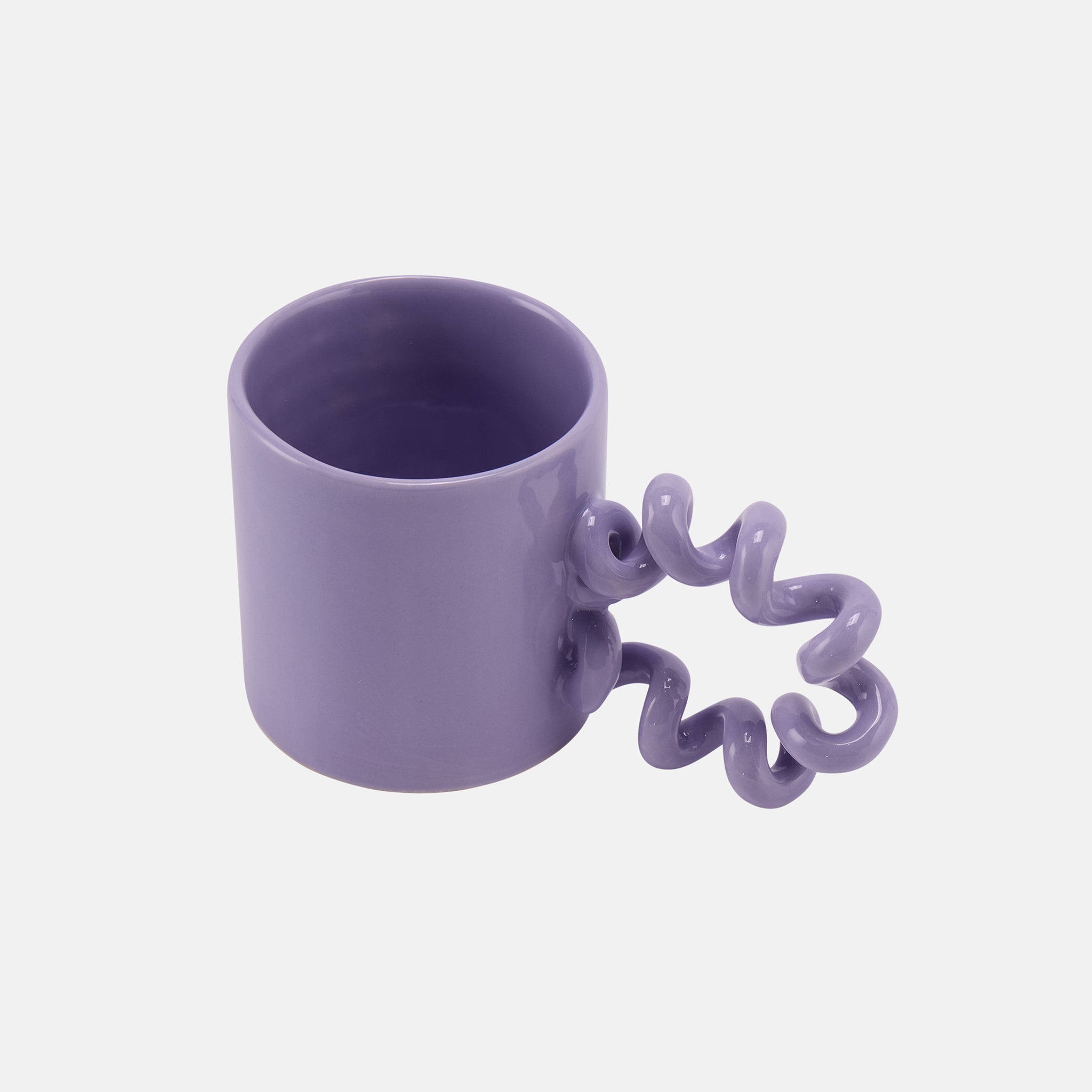 Curly Mug - Lilac