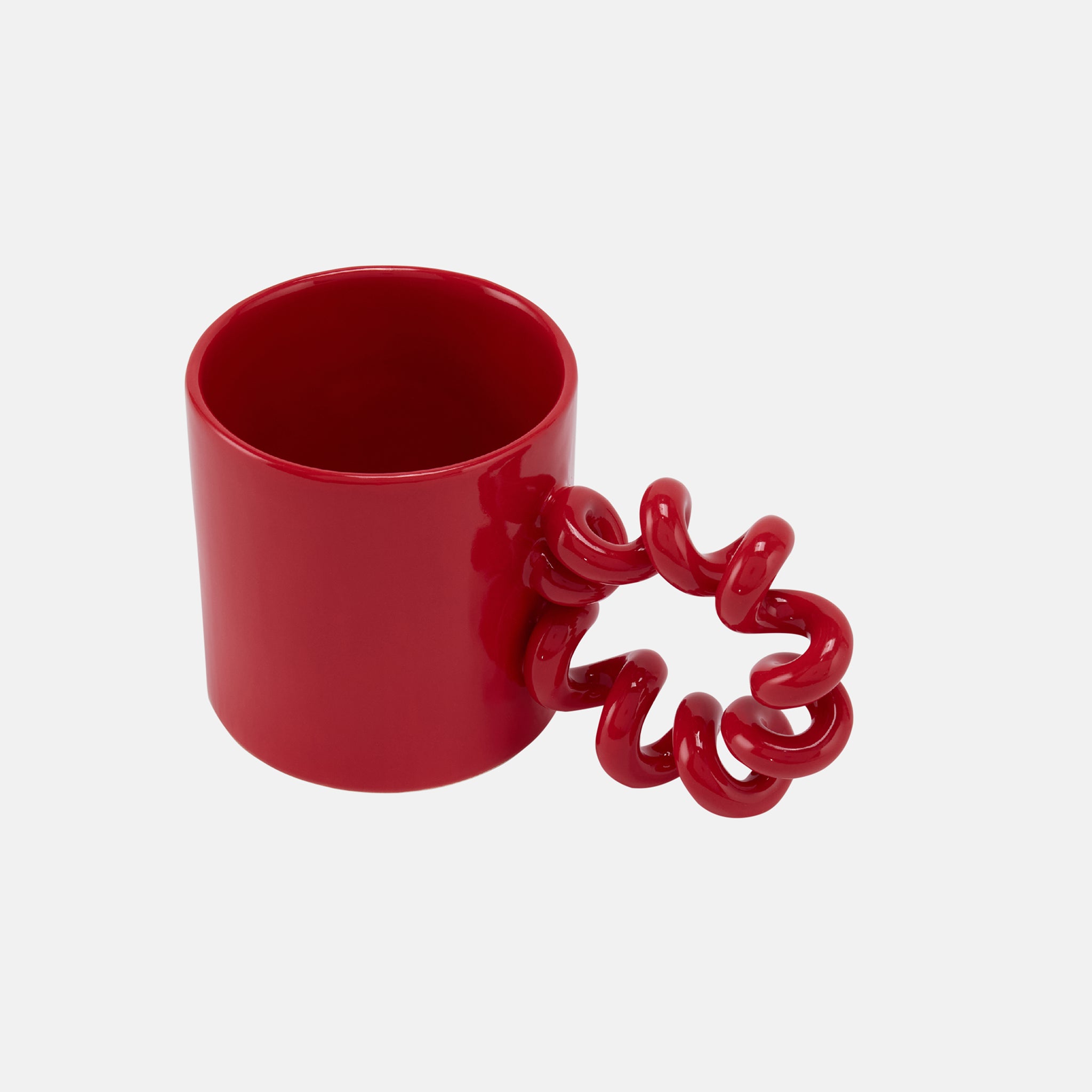 Curly Mug - Red