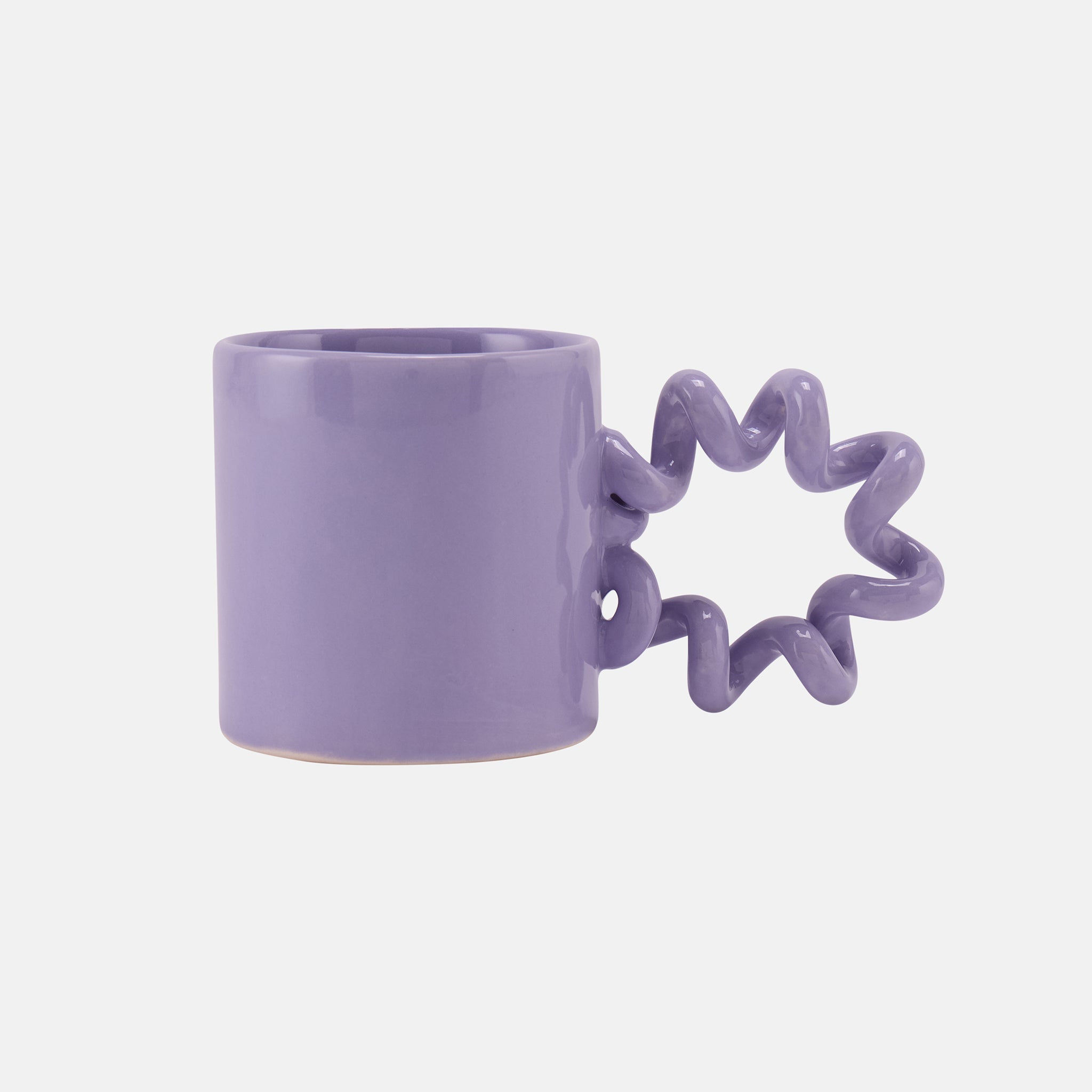 Curly Mug - Lilac