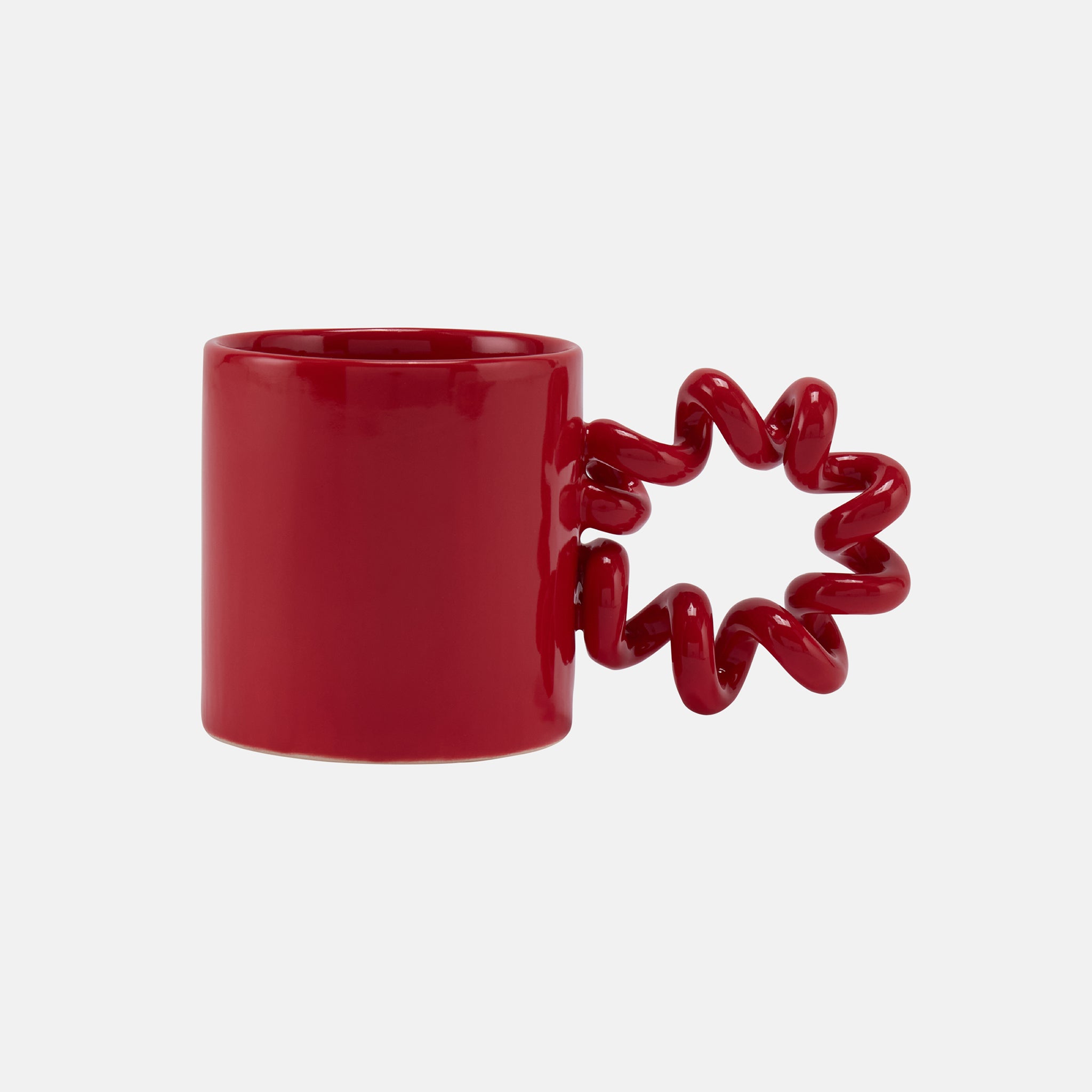 Curly Mug - Red