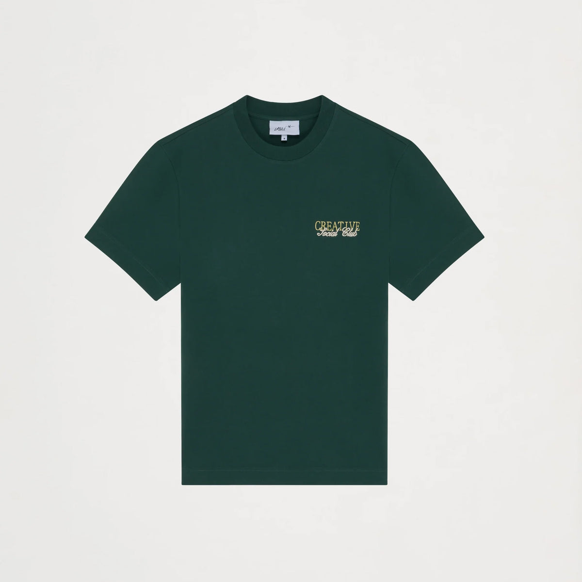 UNISEX T-SHIRT "CREATIVE SOCIAL CLUB" GREEN