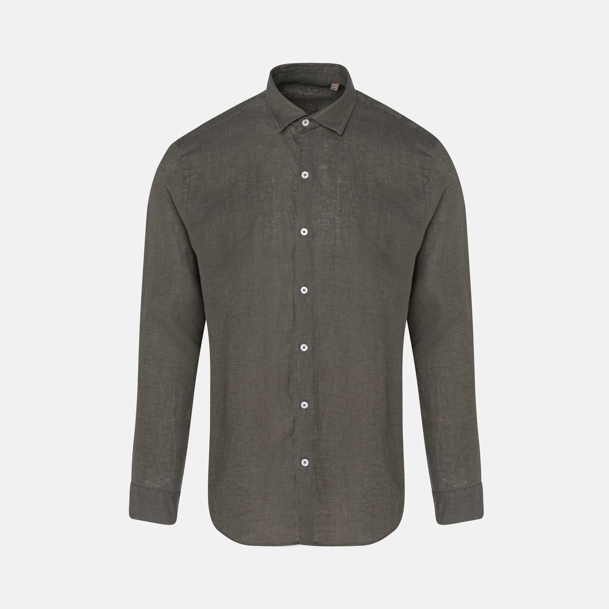 DAN LINEN SHIRT KHAKI