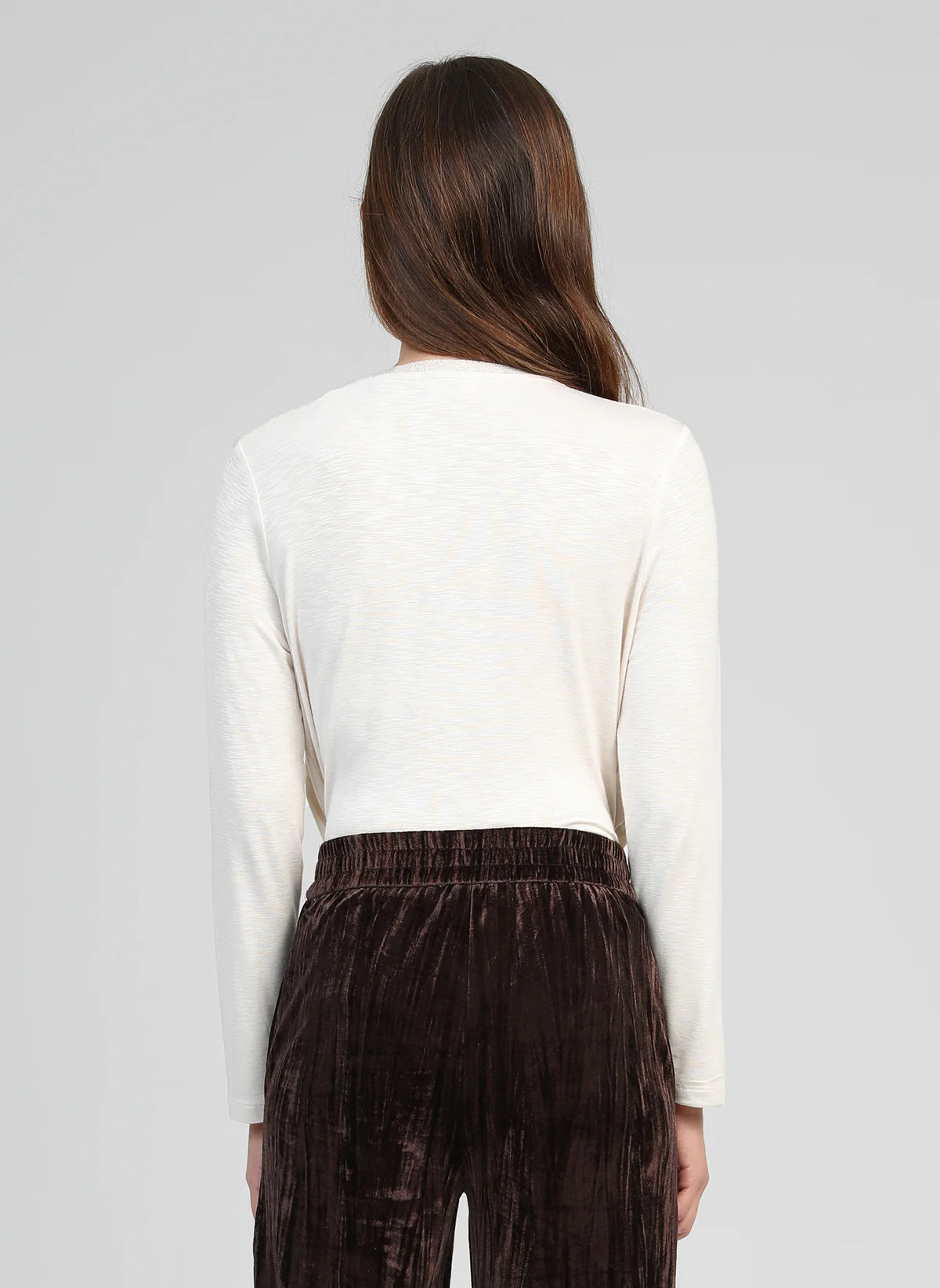 TENIO LONG SLEEVES T-SHIRT OFF-WHITE