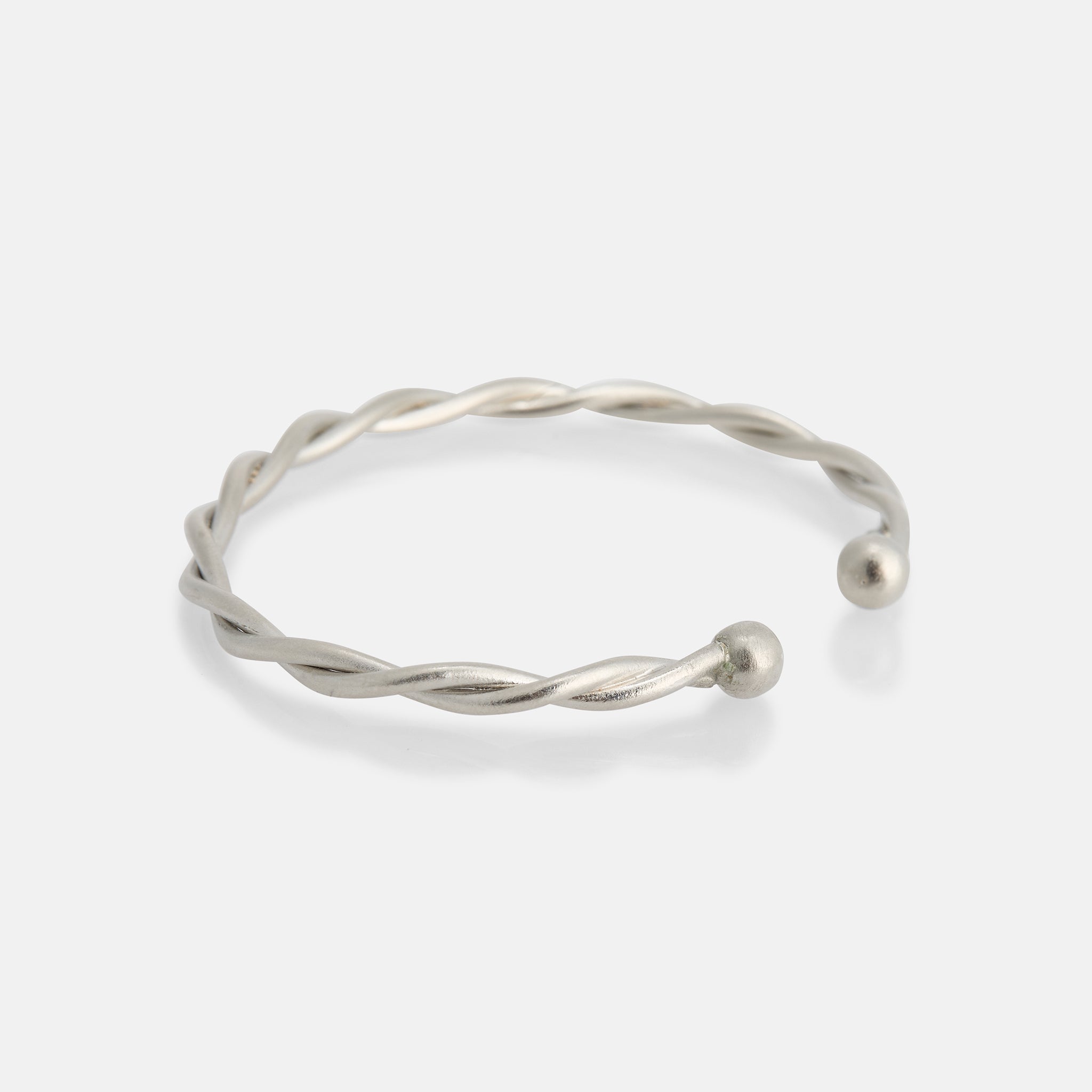 ATELIER NANOU SILVER TORSADE BRACELET
