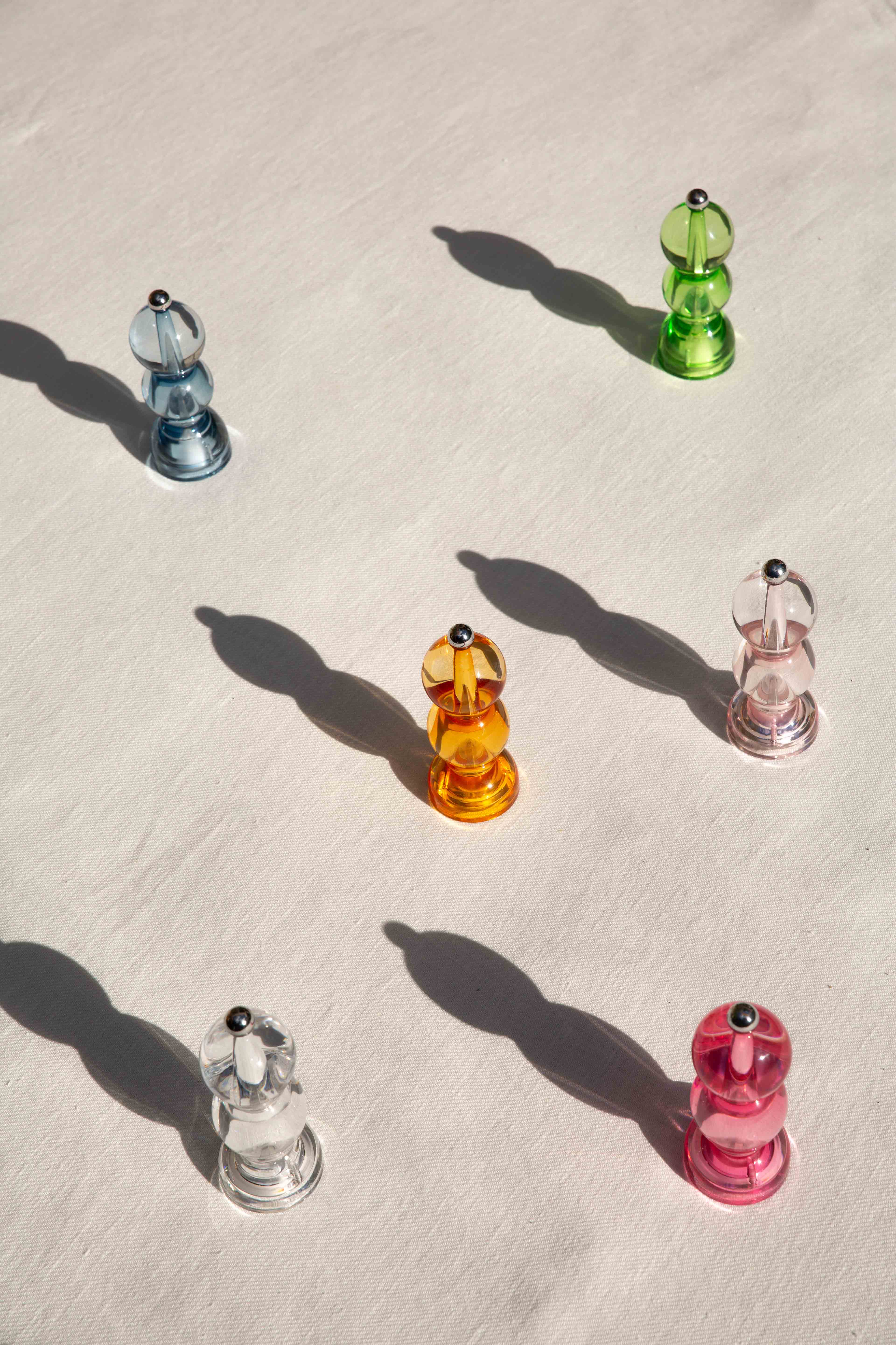 Mini Bobbin S&P Grinder Icy Clear White