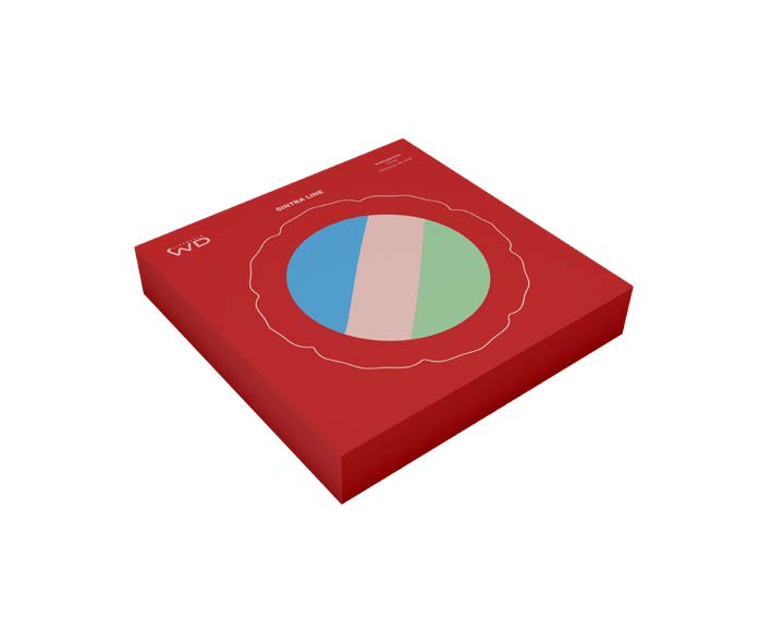 STONEWARE TRIVET RED