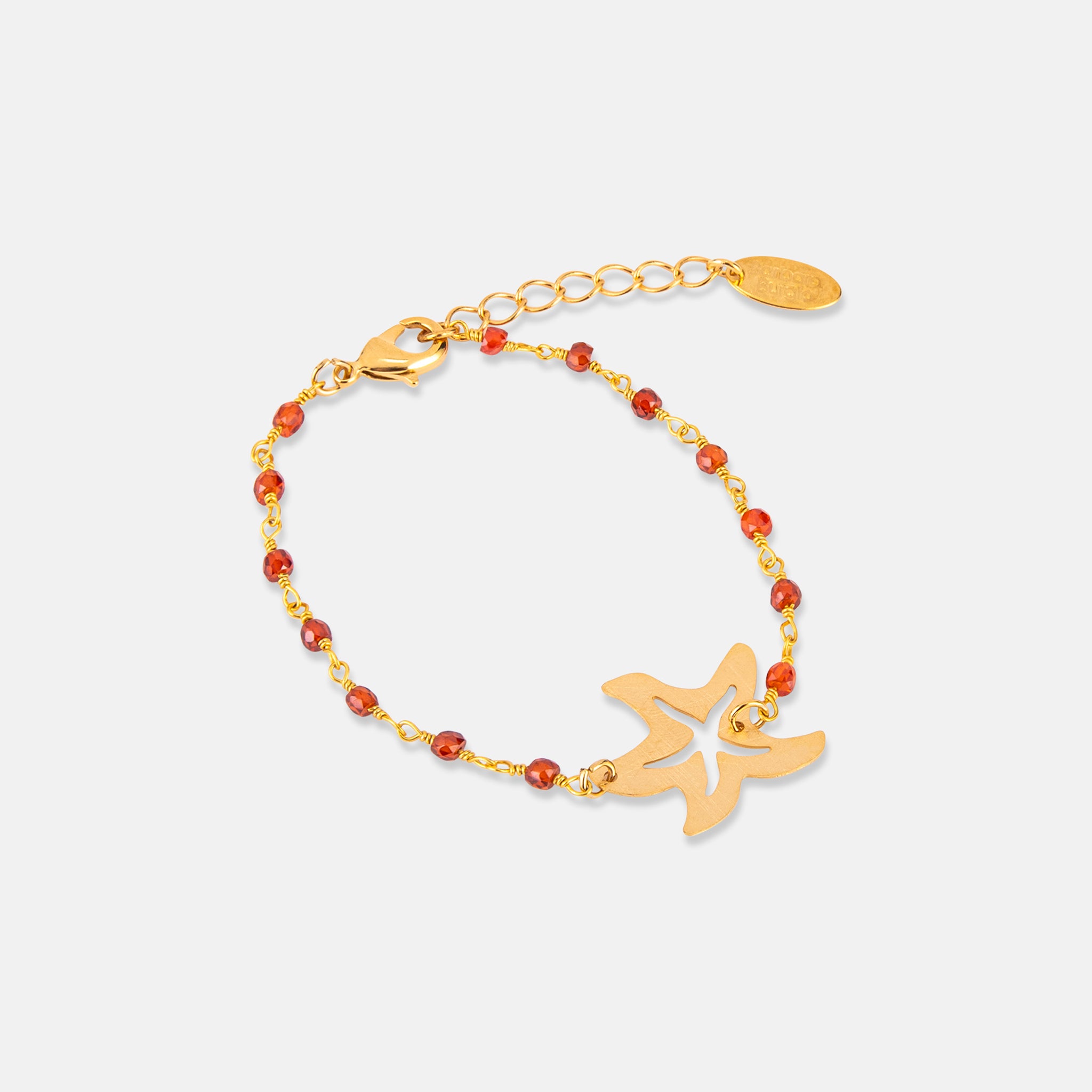 STAR FISH BRACELET STAR FISH RED/ORANGE