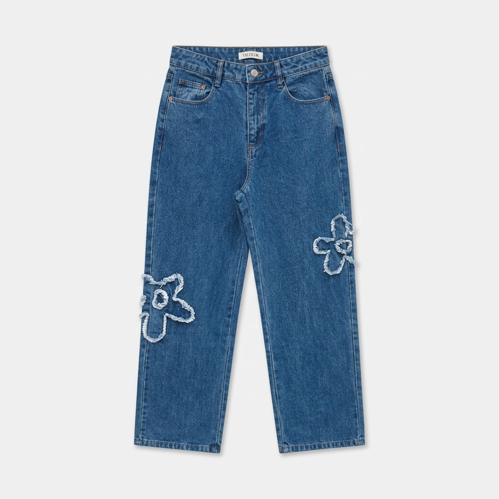 FLOWER BLUE DENIM