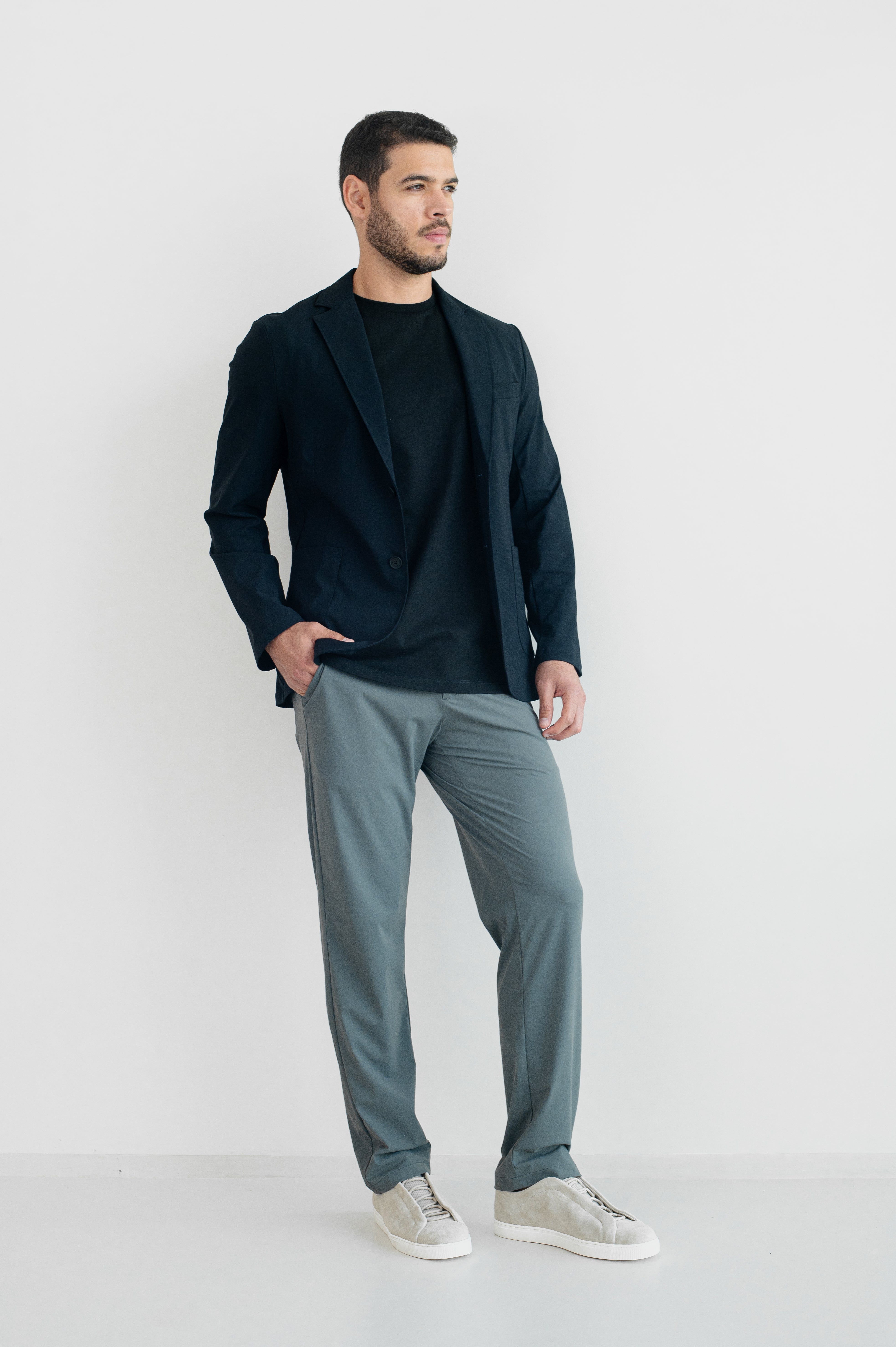 NIKO LESCADA BLAZER BLACK