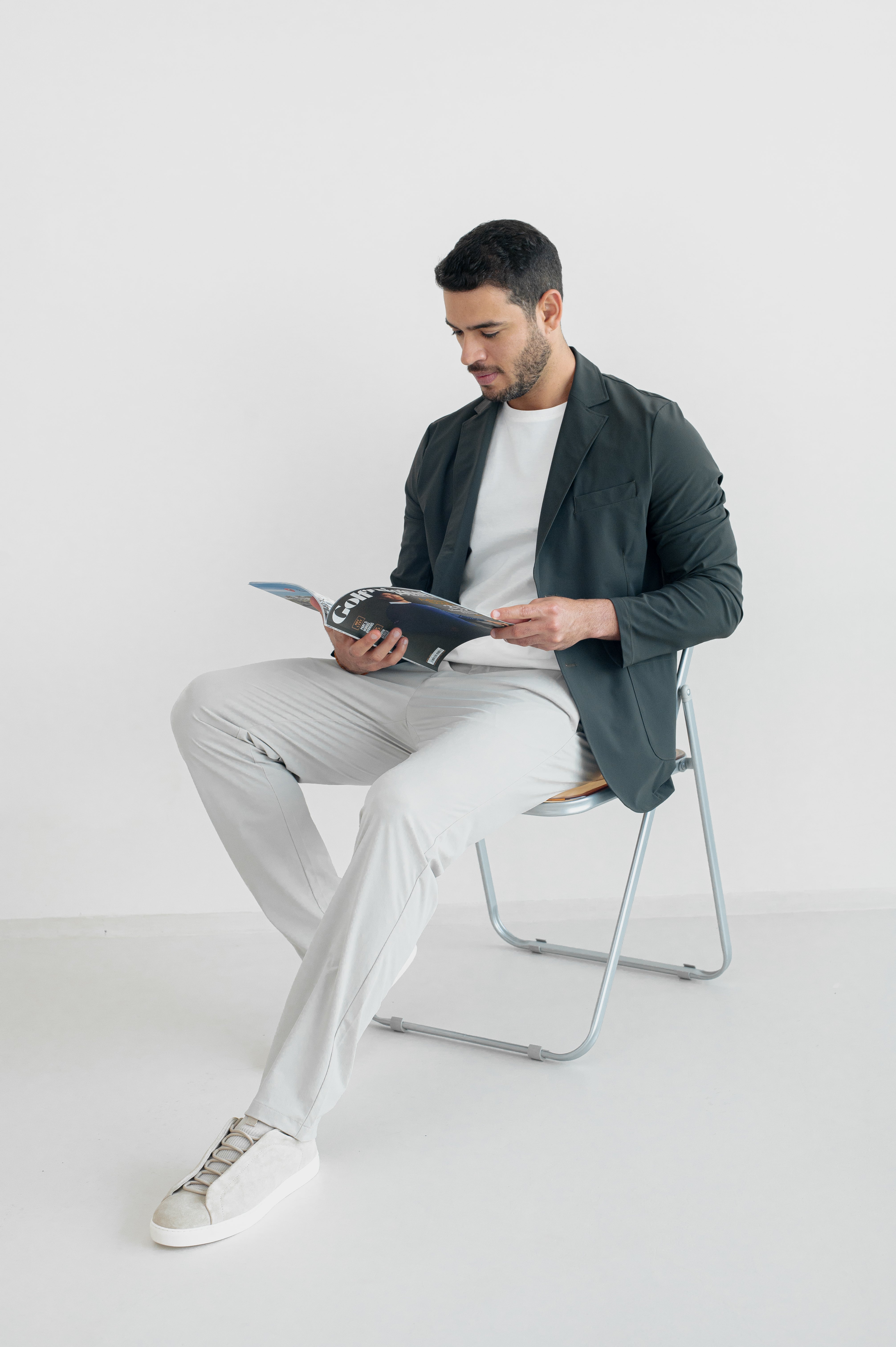 NIKO LESCADA BLAZER FOREST GREEN