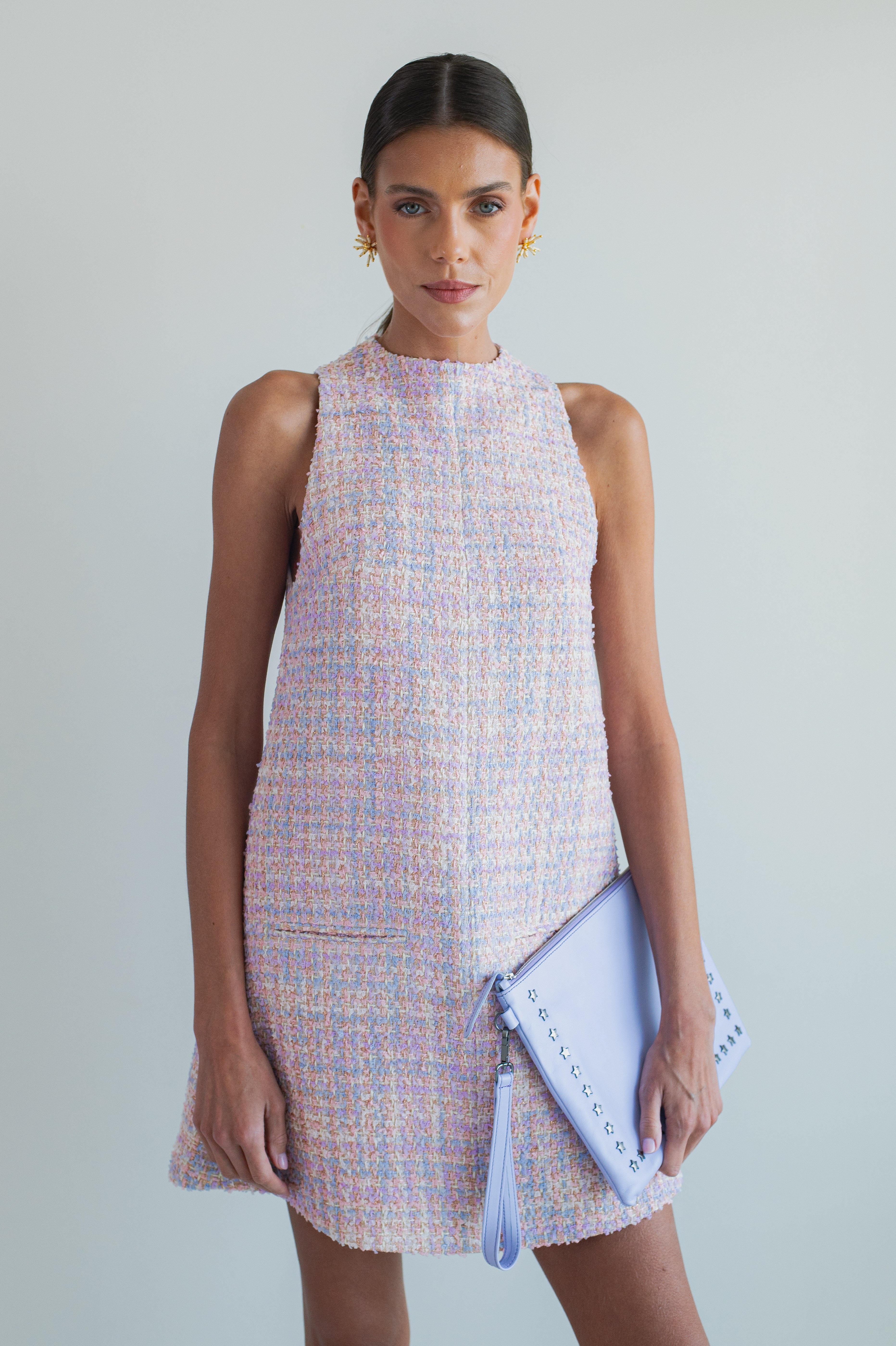 AMELIE SHORT DRESS PASTEL