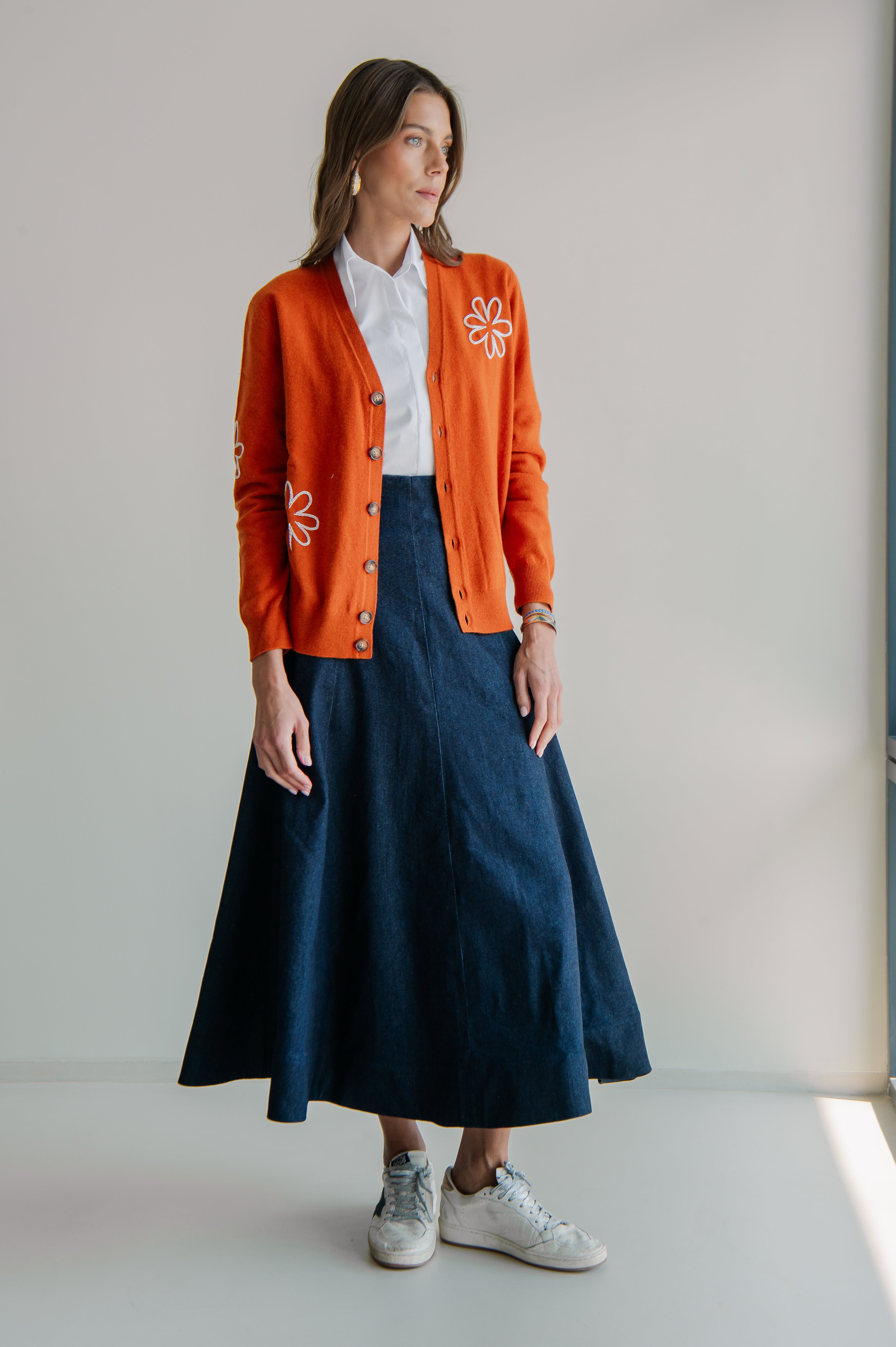 MIA DEEP DEEP NAVY DENIM SKIRT