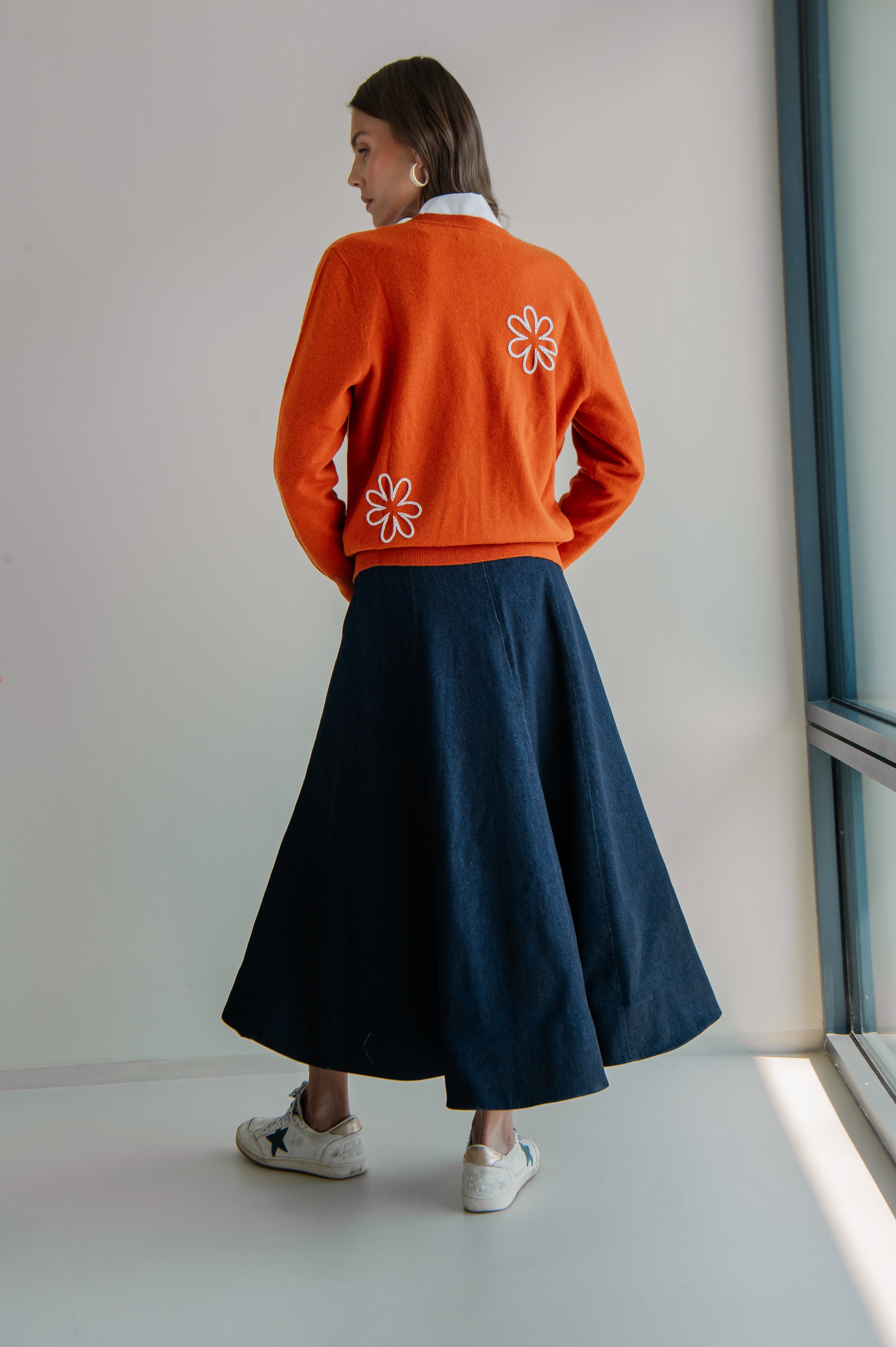 MIA DEEP DEEP NAVY DENIM SKIRT