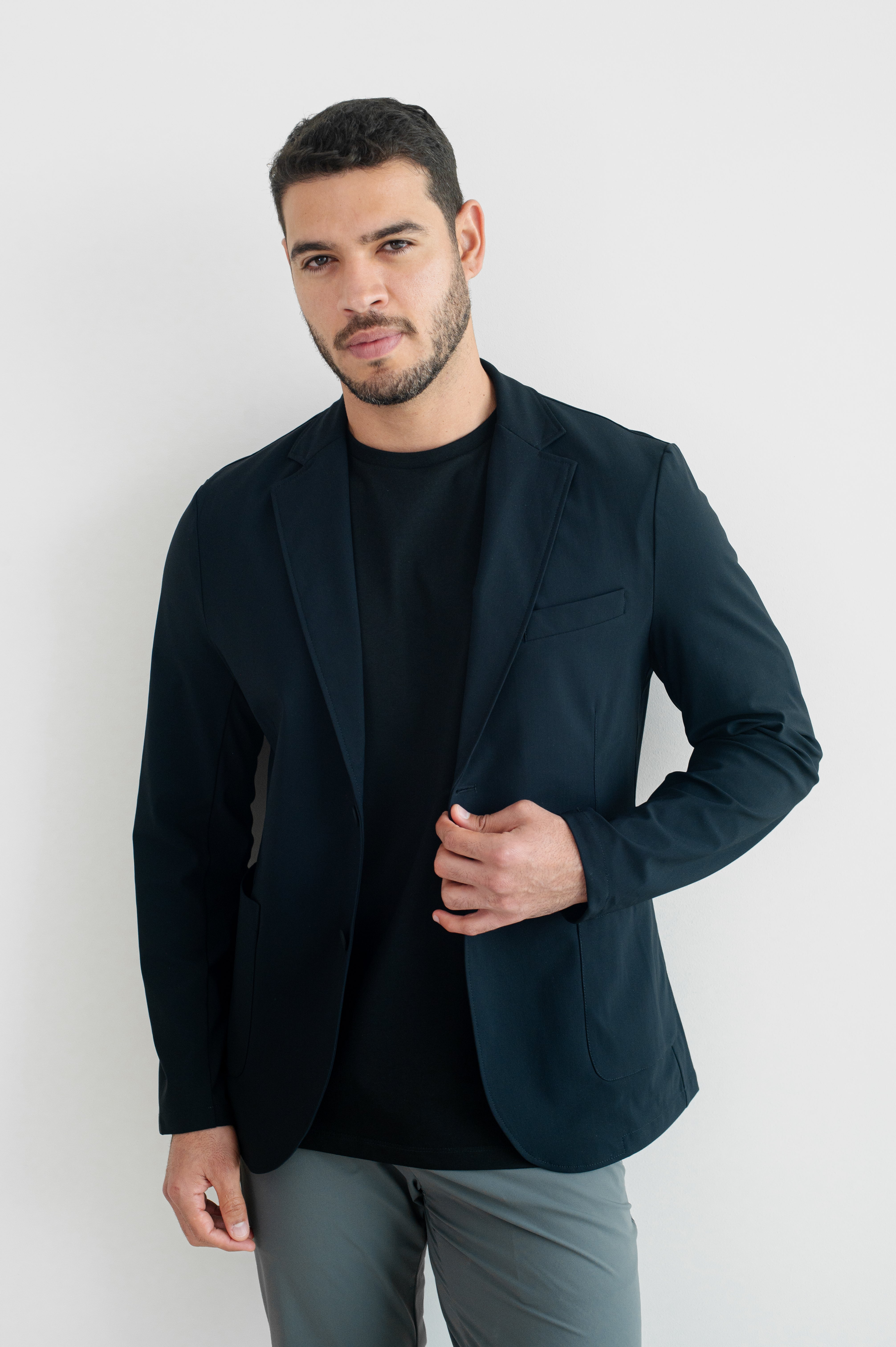 NIKO LESCADA BLAZER BLACK