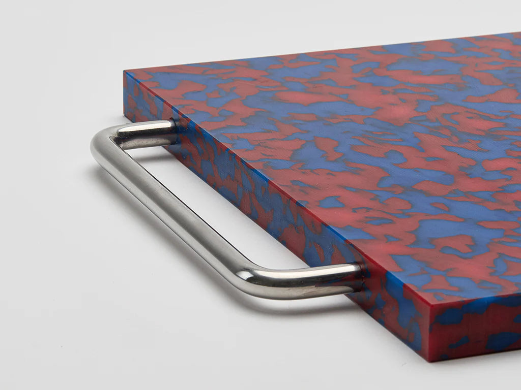 LARGE CUTTING BOARD - RED/BLUE