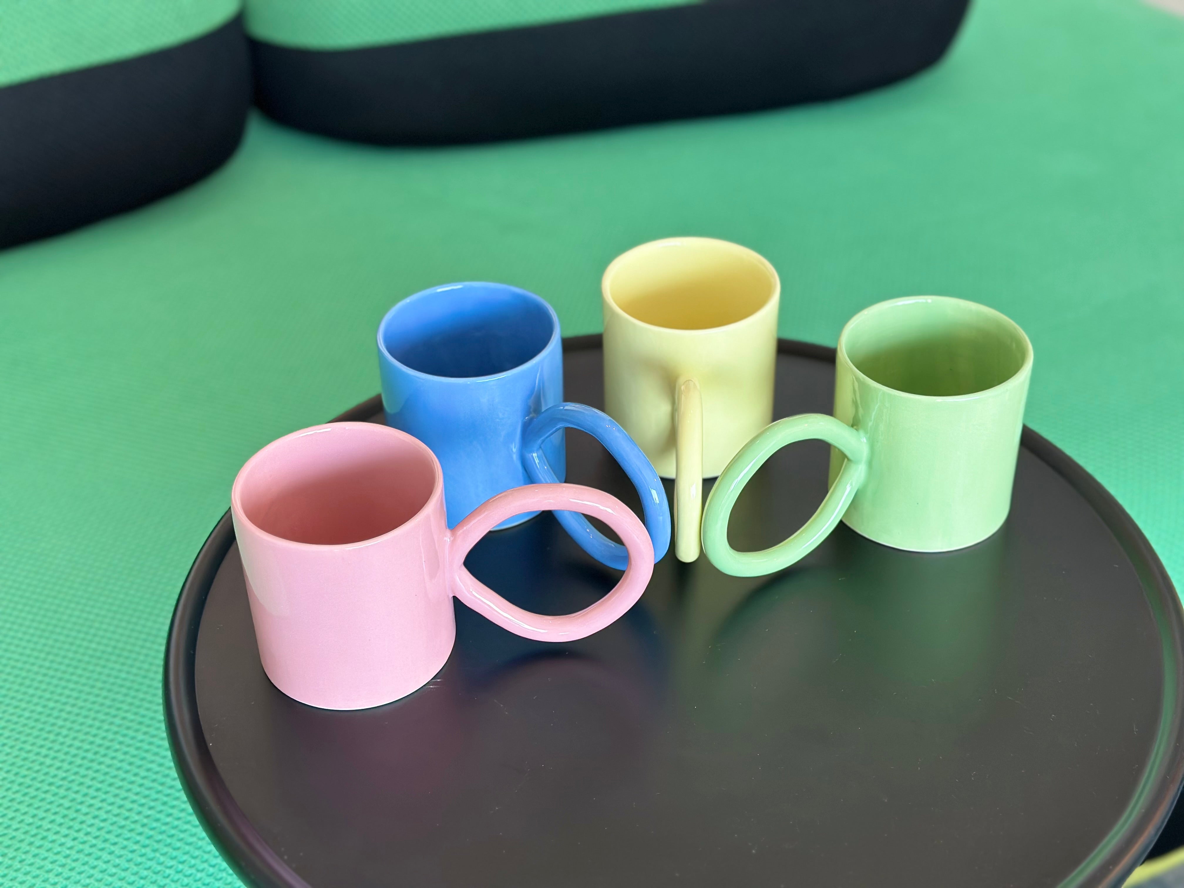 Ring Mug - Pink