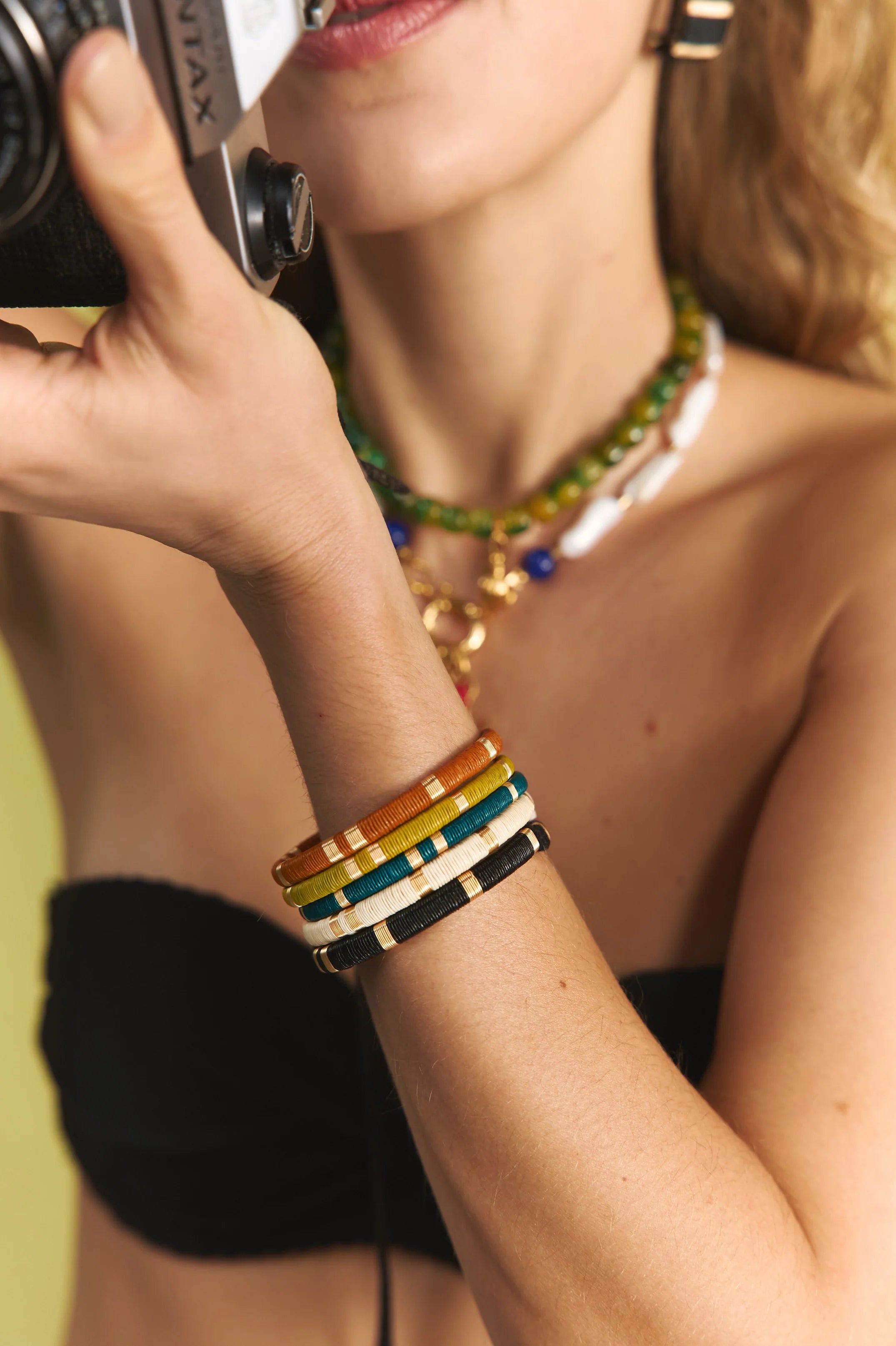 JUACA BRACELET MINI FOREST GREEN